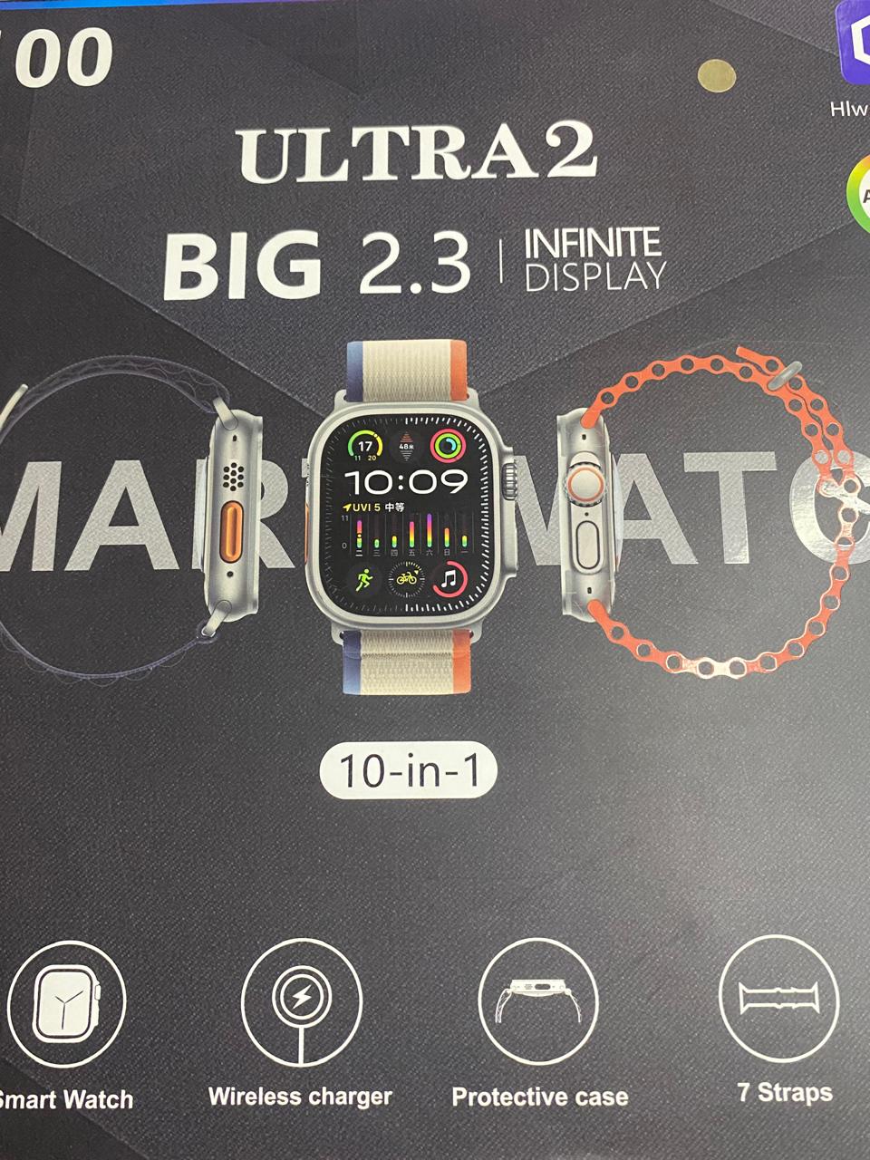 Premium Smartwatch 10-Strap Luxury Edition