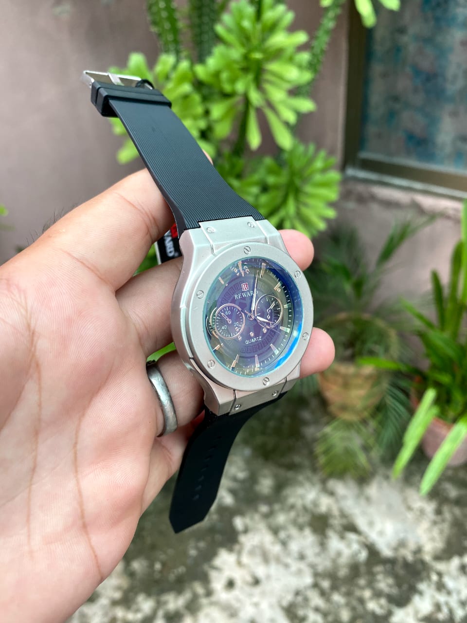 Luxury Reward Watch with leather strap