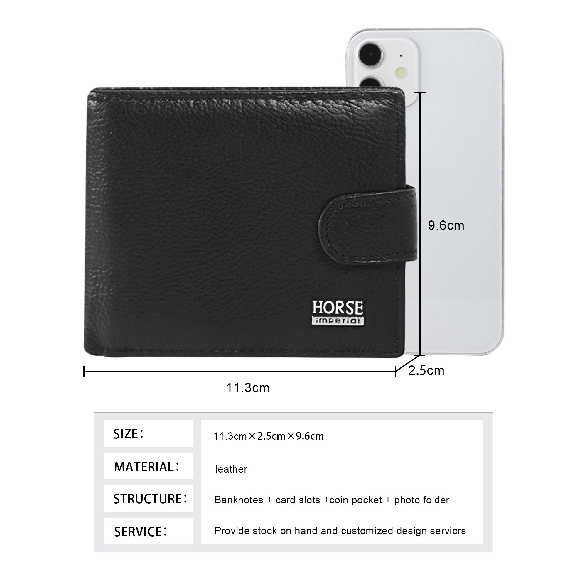 Imperial Horse Men's Leather Wallet