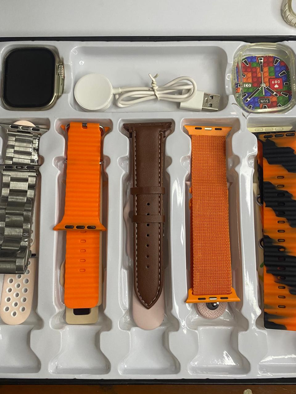 Premium Smartwatch 10-Strap Luxury Edition