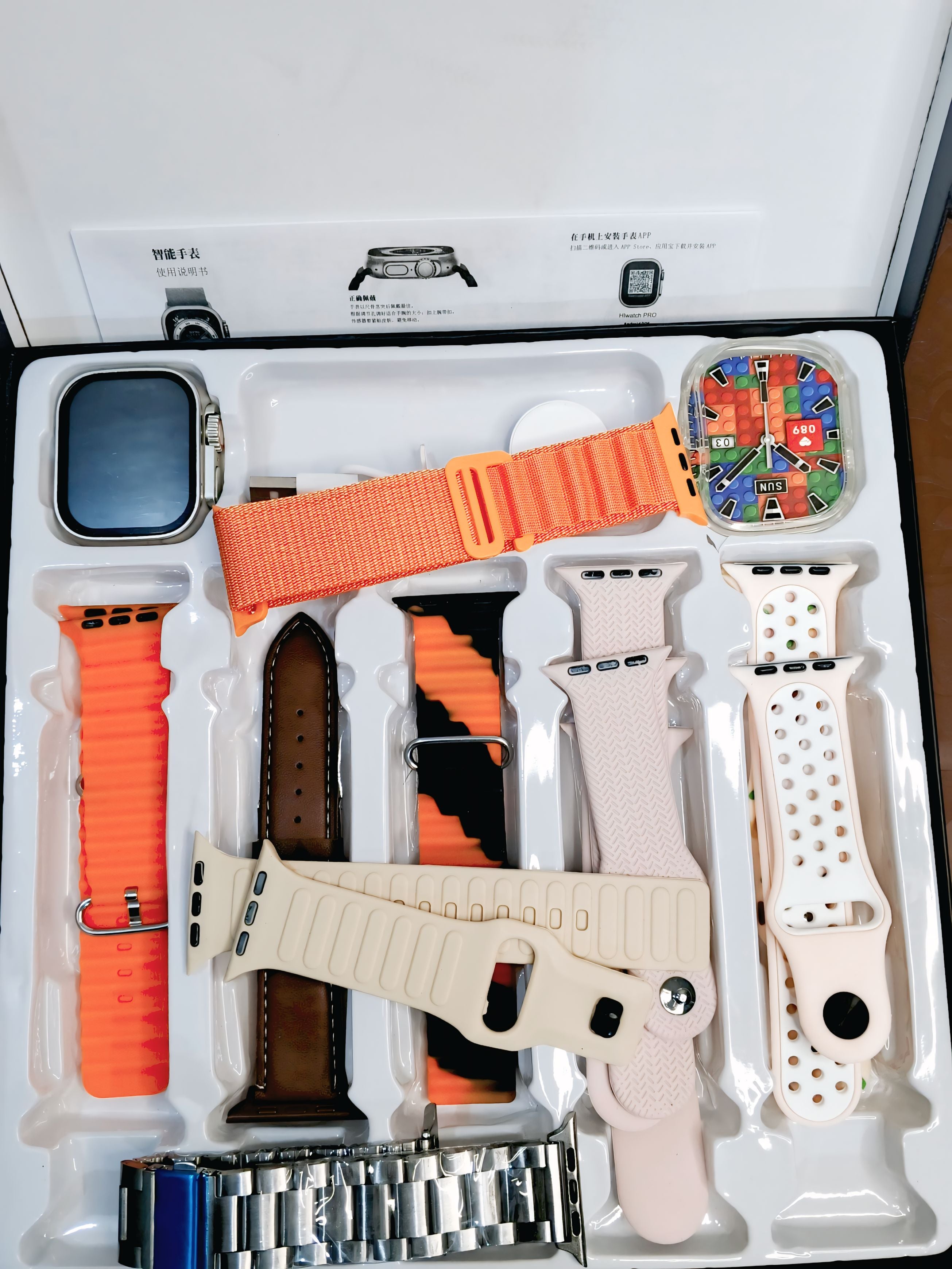 Premium Smartwatch 10-Strap Luxury Edition