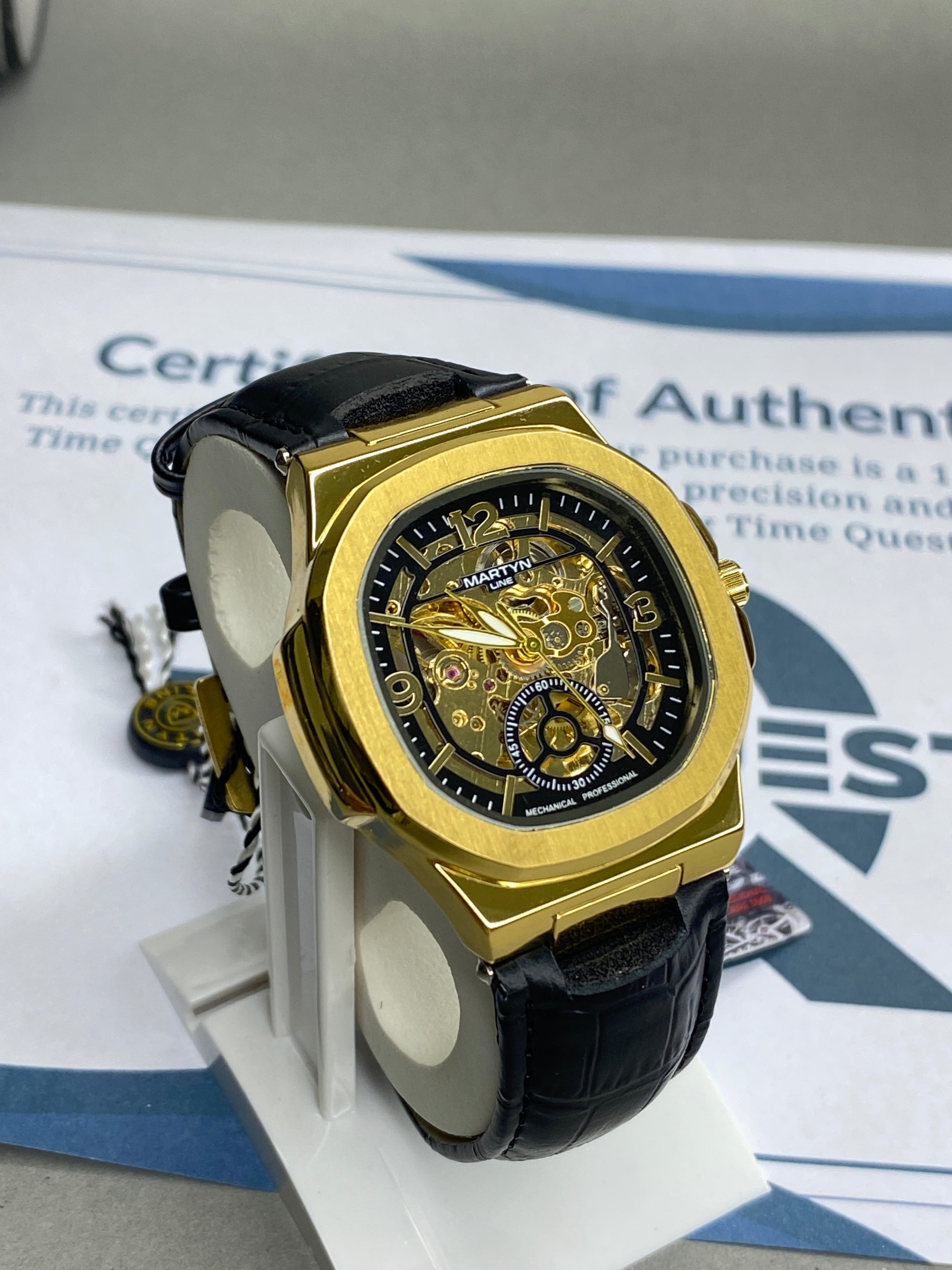 Martyn Line Automatic - Mechanical Movement Straps Watch