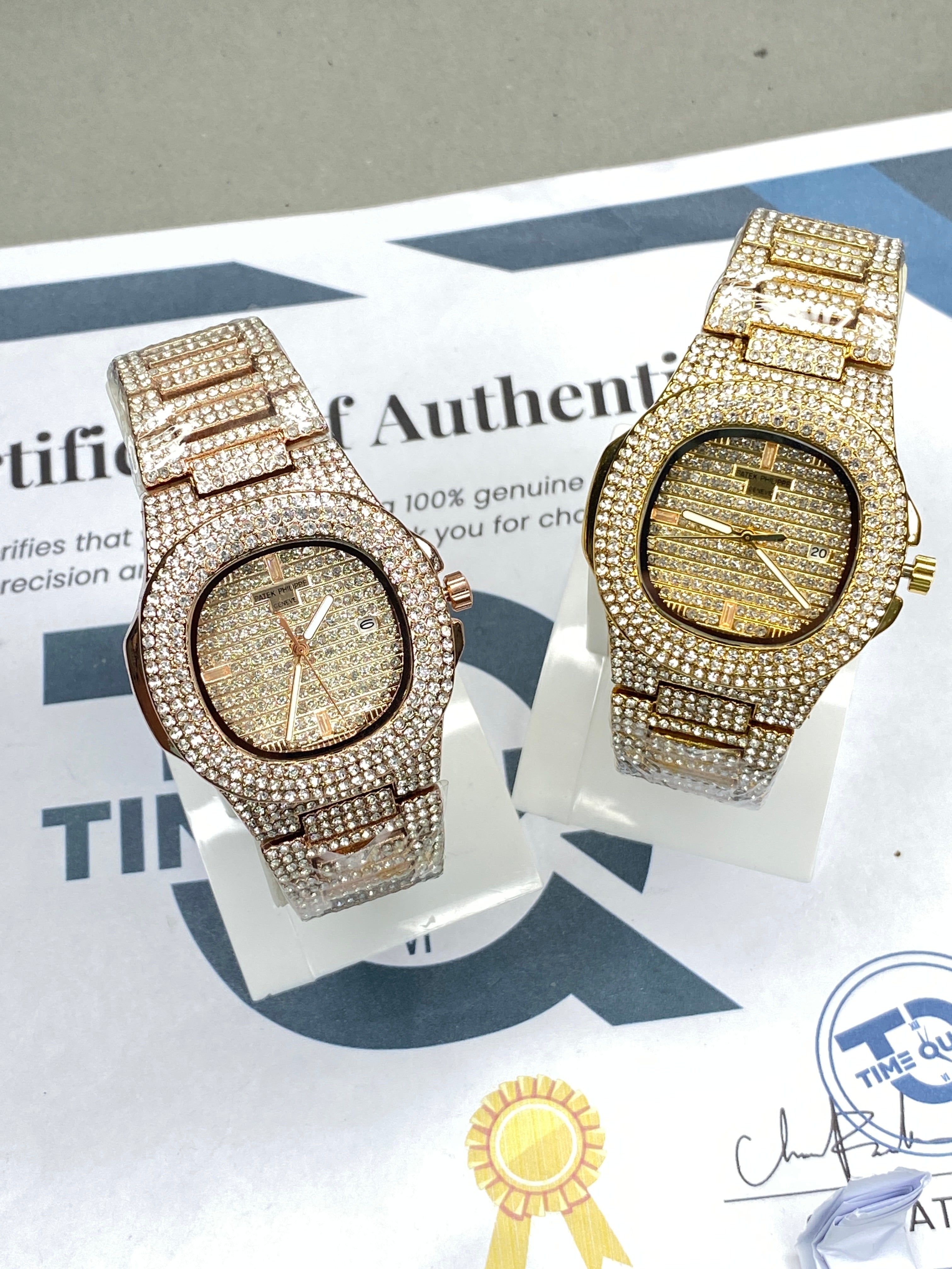 PP - Geneve Iced Out Luxury Chain Watch