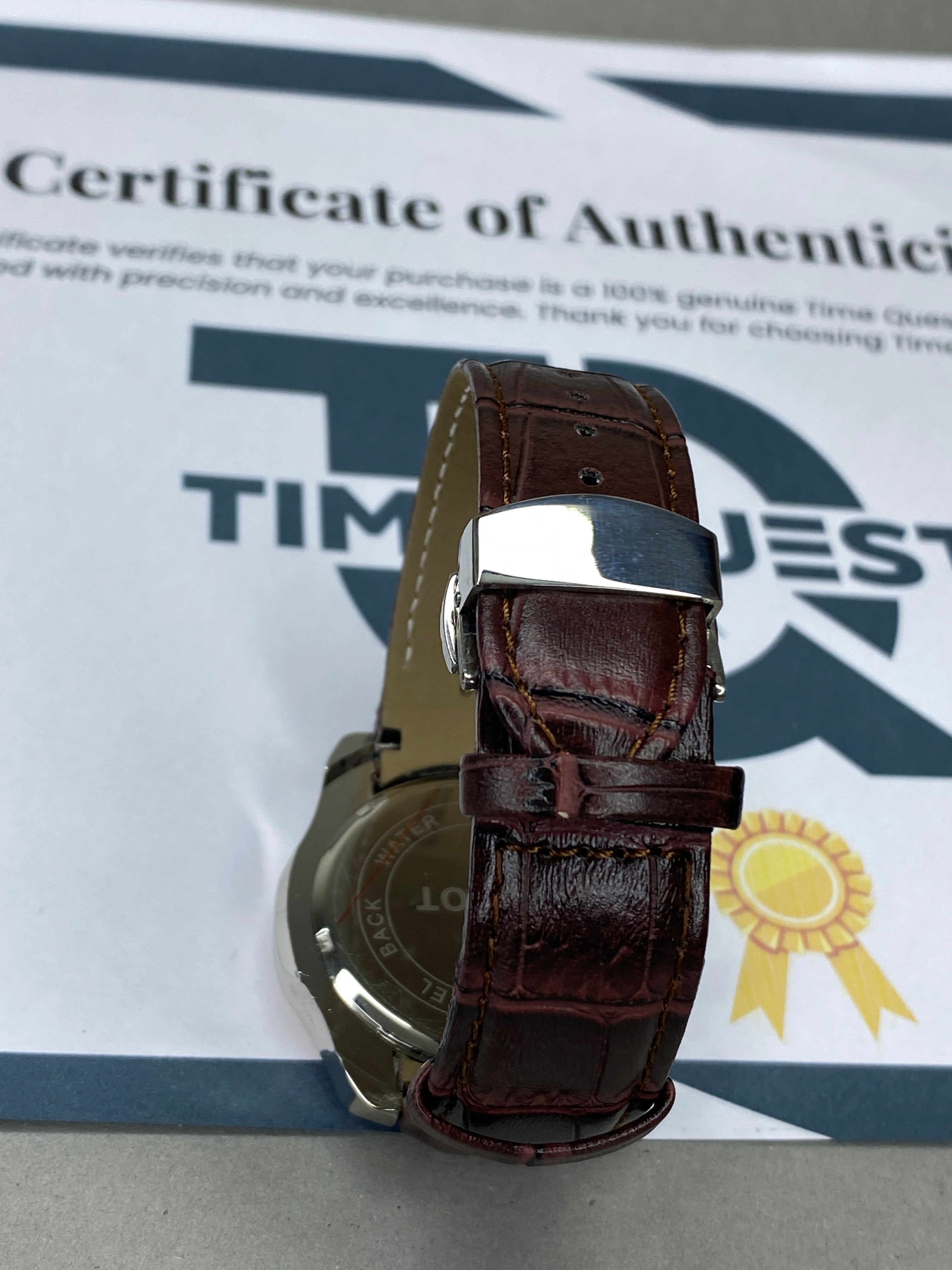 Tis Chronograph Working Straps Watch With Master Lock