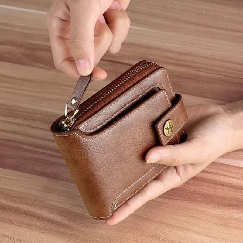 New Fashion Brand Business PU Leather Wallet, Cardholder
