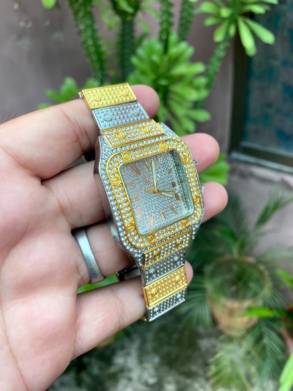 Luxury Watch in Gold and Diamond