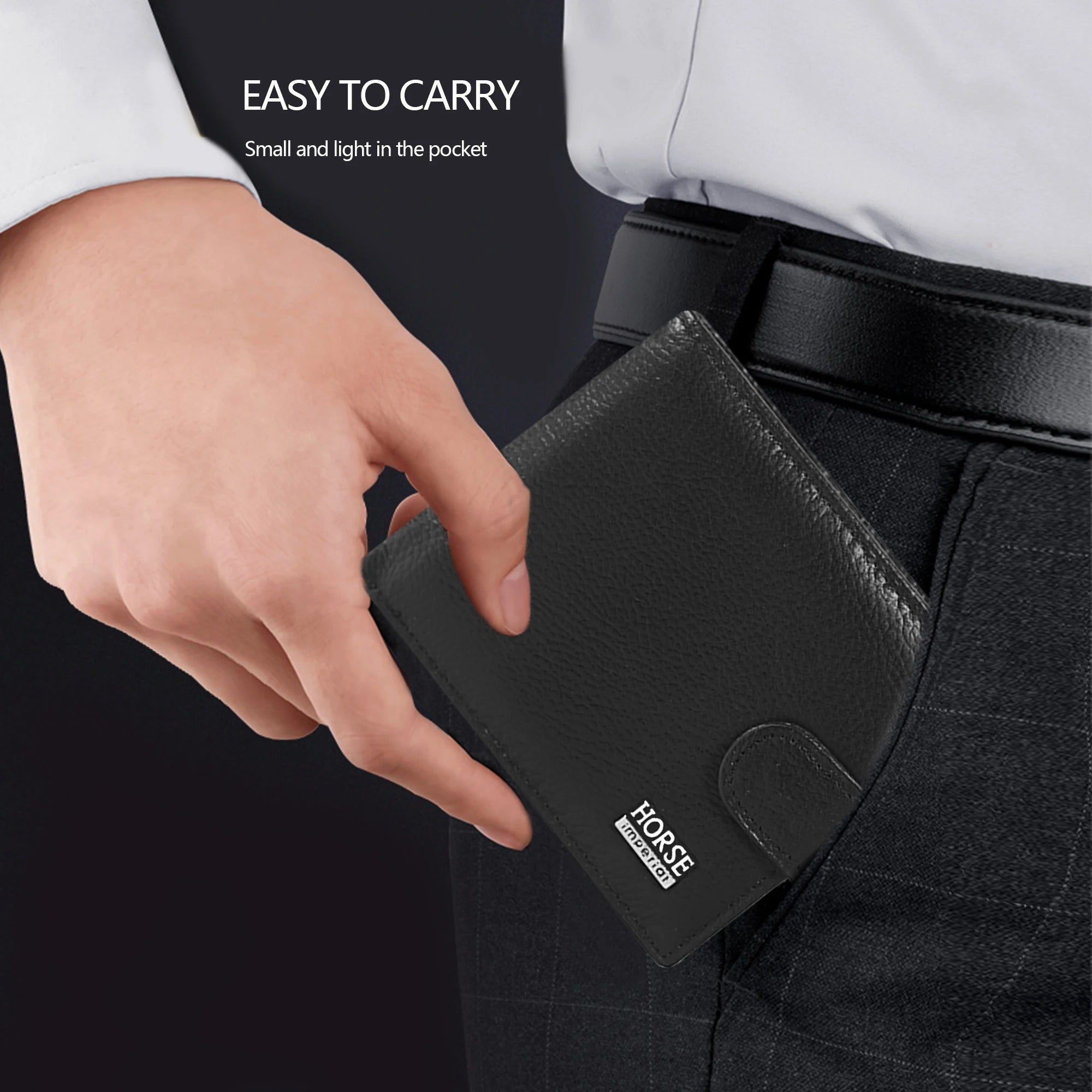 Imperial Horse Men's Leather Wallet