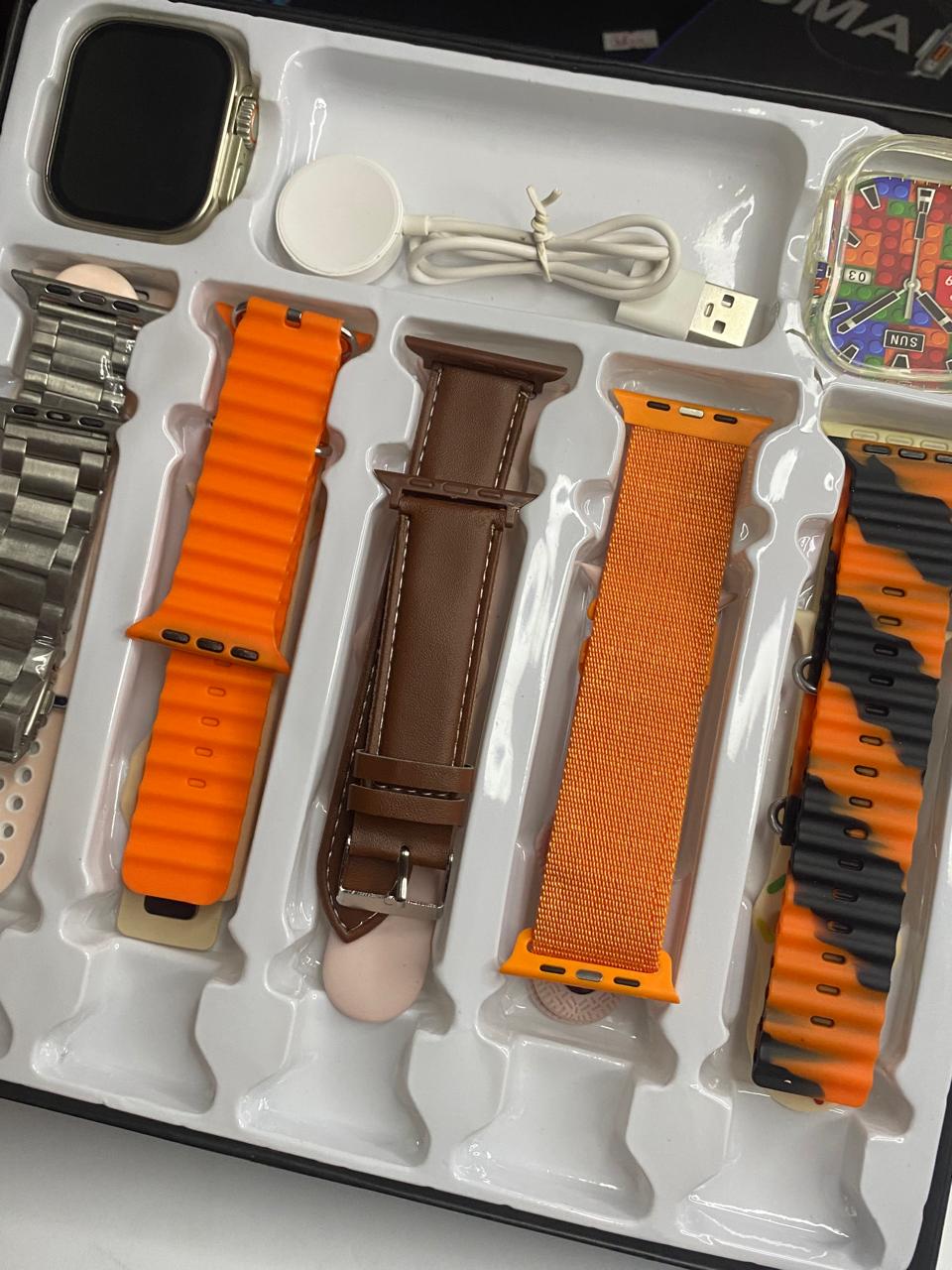 Premium Smartwatch 10-Strap Luxury Edition