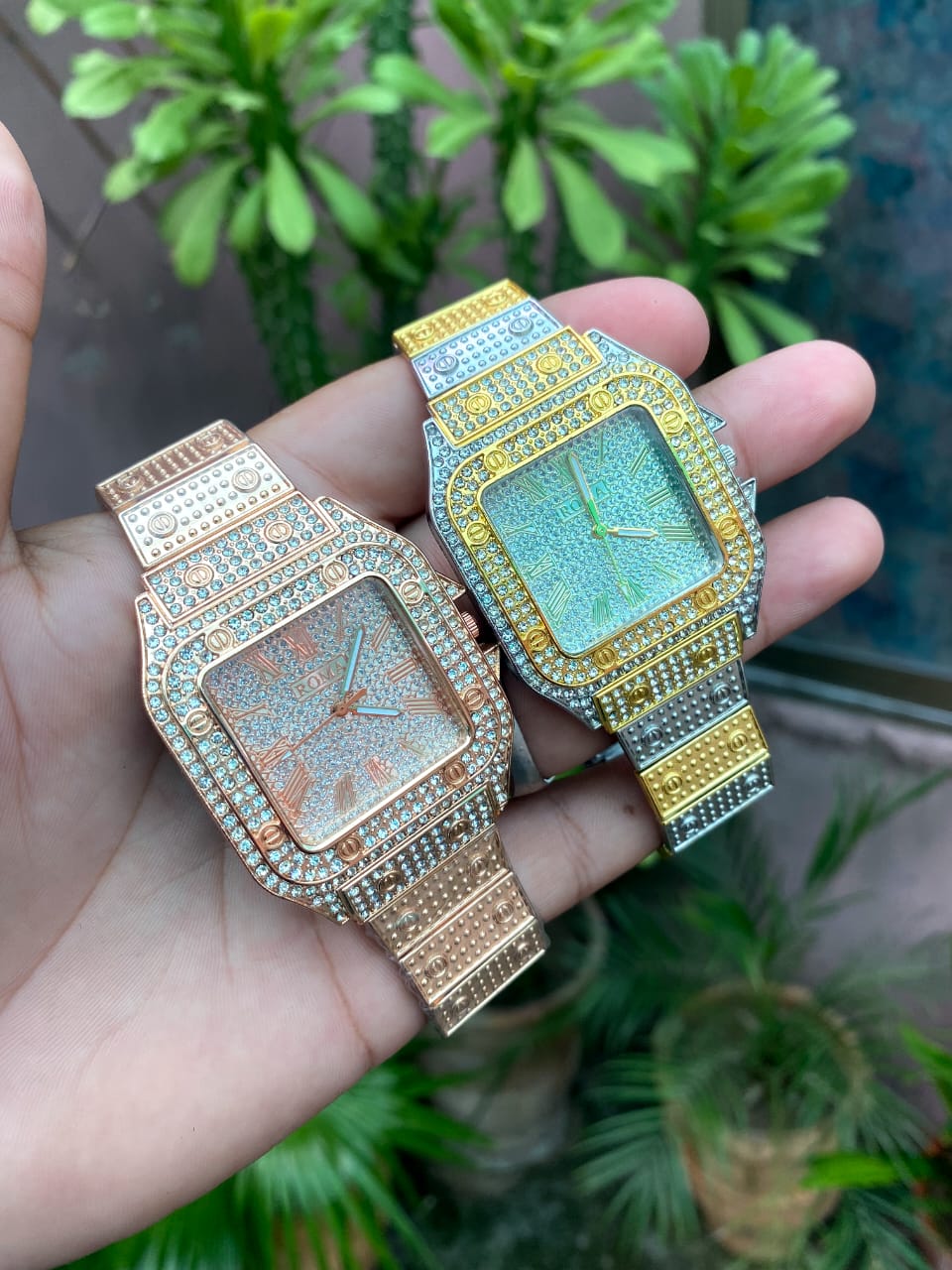 Luxury Watch in Gold and Diamond