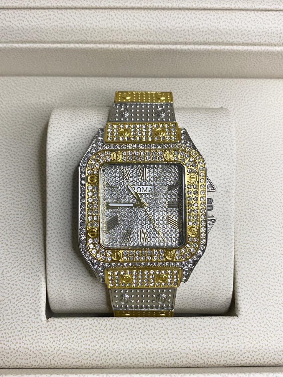 Luxury Watch in Gold and Diamond