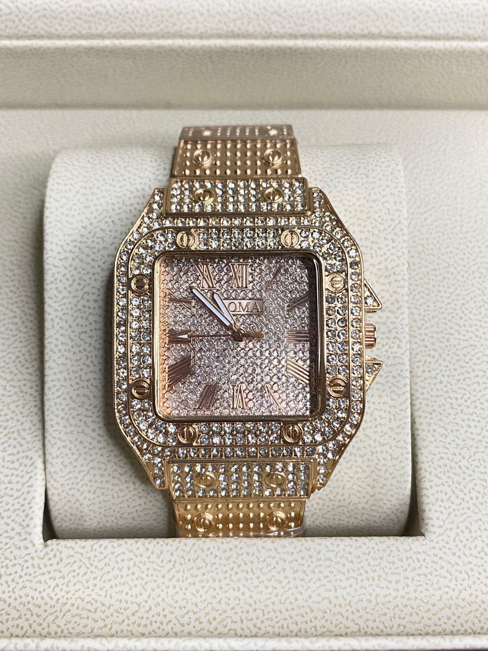 Luxury Watch in Gold and Diamond