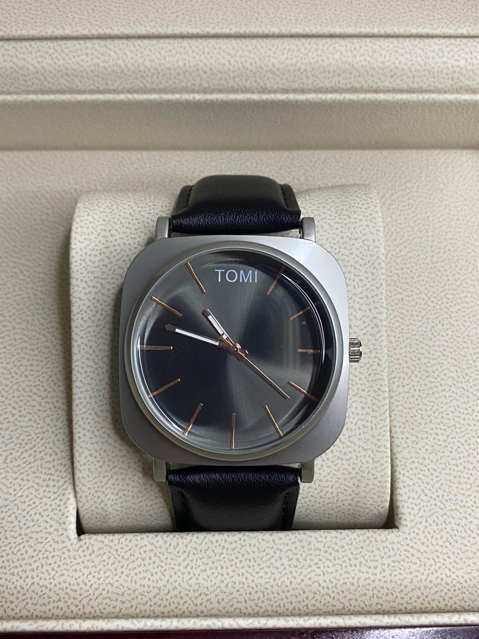 Tomi Watch with Leather strap