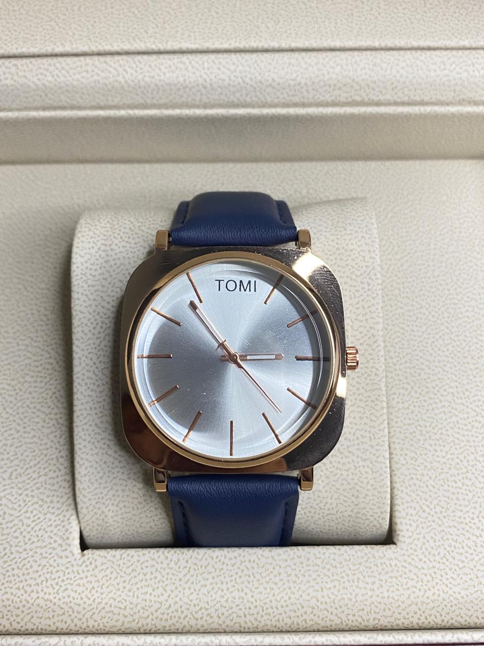 Tomi Watch with Leather strap