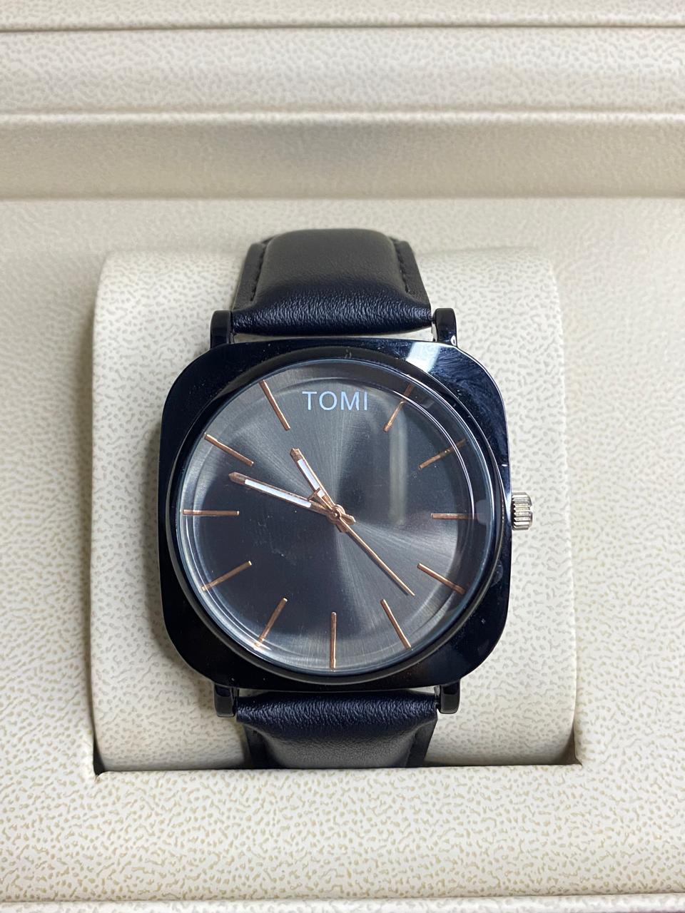 Tomi Watch with Leather strap