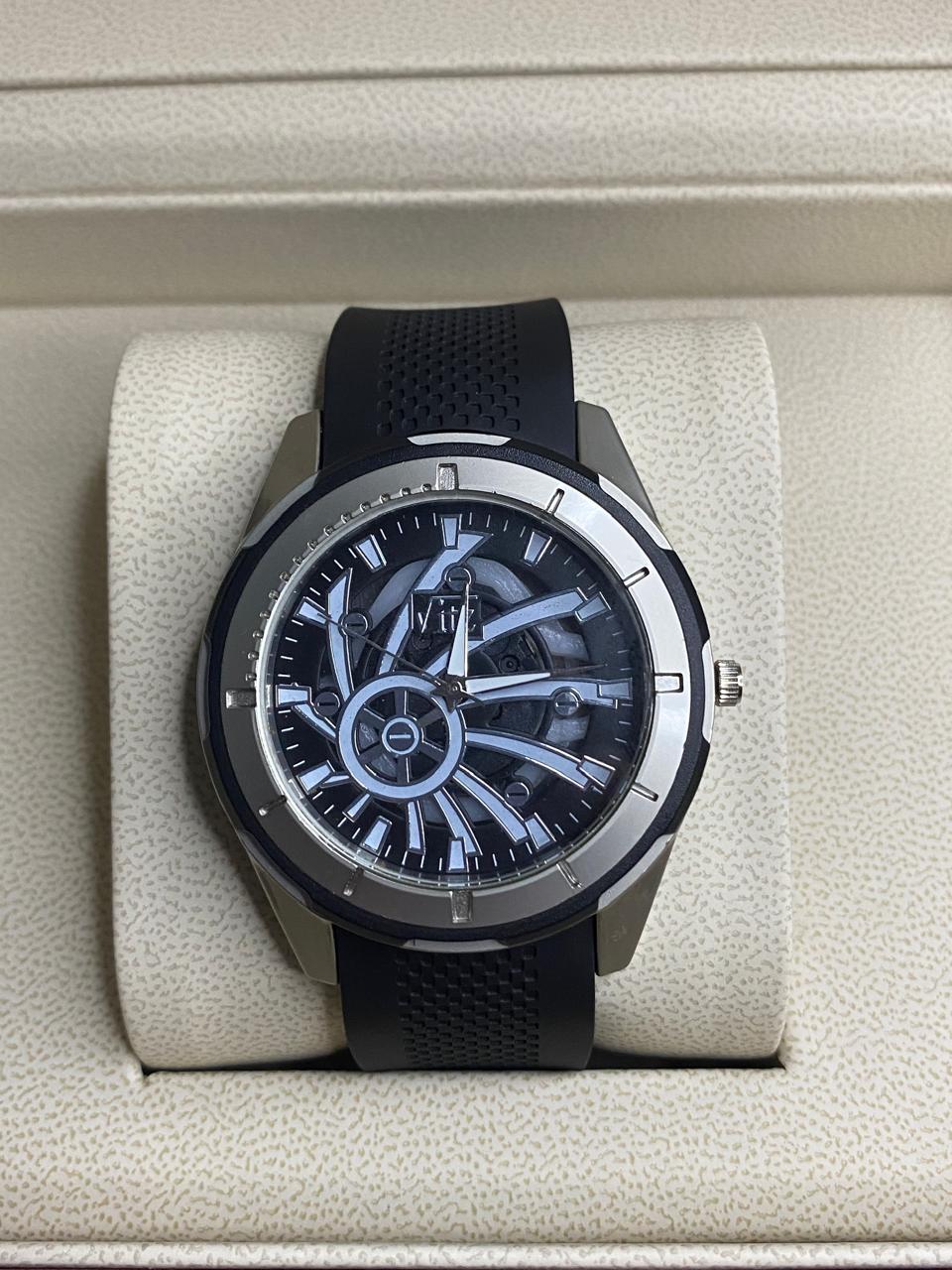 Luxury Sports watch in leather band